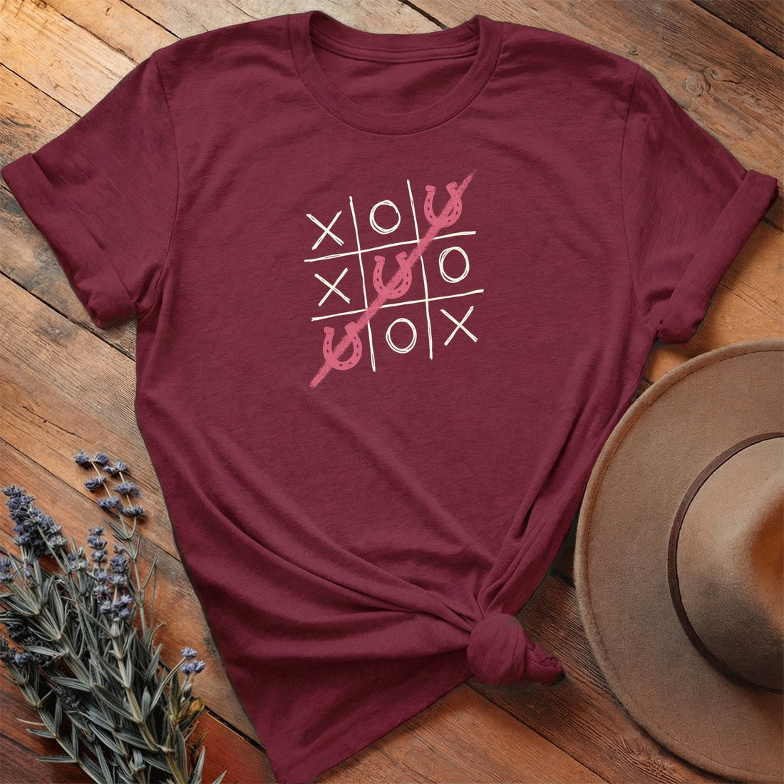 Three Horseshoes In A Row - Everyday Tee