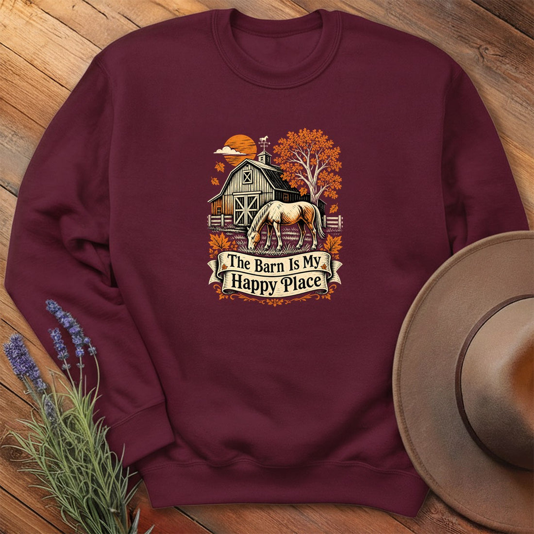 The Barn Is My Happy Place - Sweatshirt