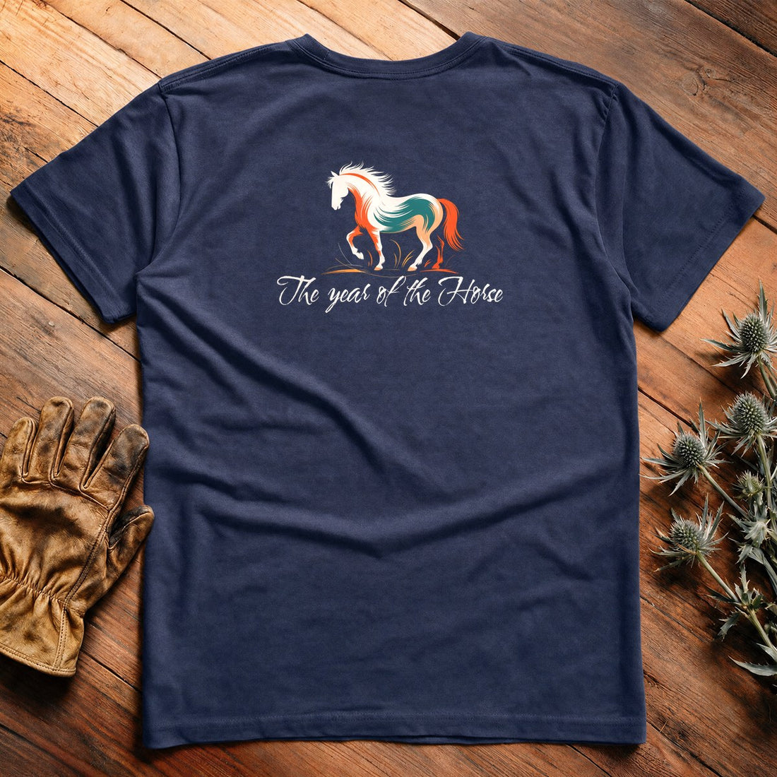 Year Of The Horse - Everyday Tee Back Print